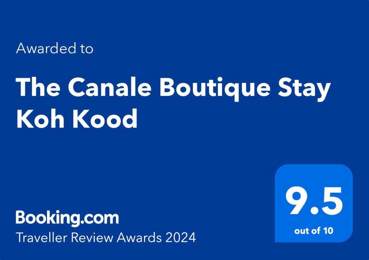 The Canale Boutique Stay Koh Kood Ko Kut Kültér fotó